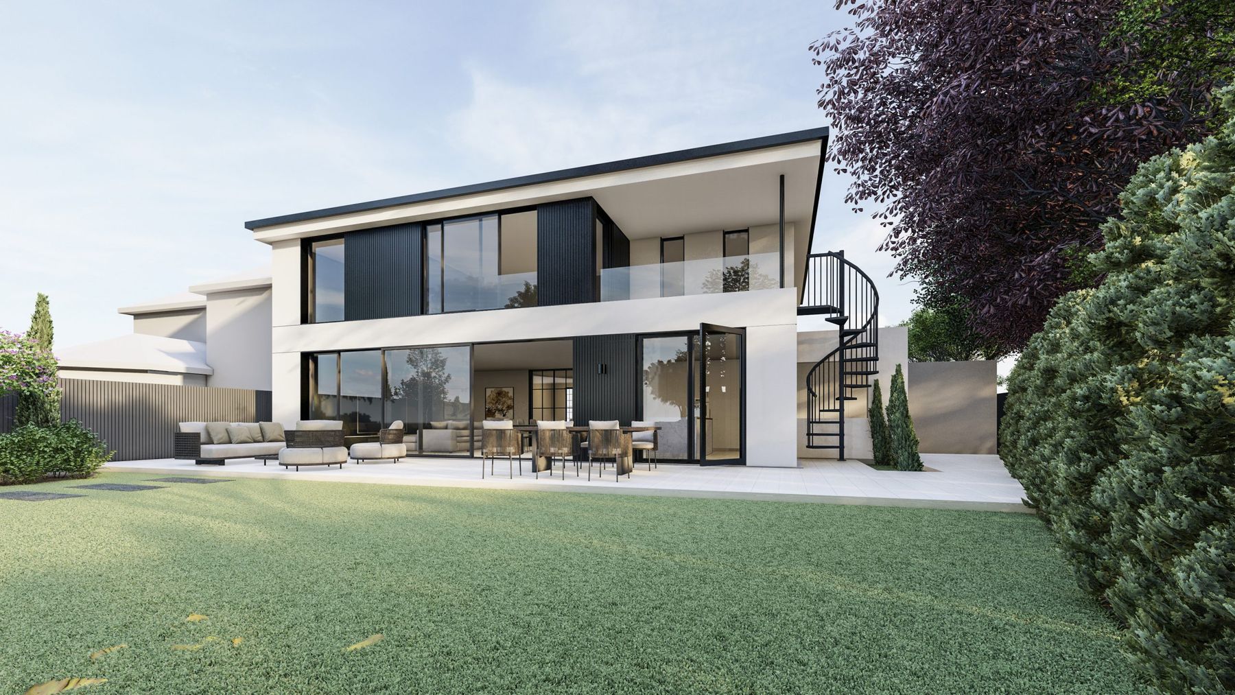Visualisation of the Wyatts Drive rear extension in Southend